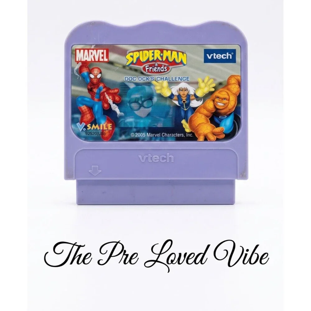 Vtech V.smile Marvel Spider-Man and Friends CARTRIDGE